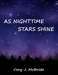 As Nighttime Stars Shine Concert Band sheet music cover Thumbnail